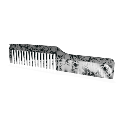 Dual Tooth Hair Comb (Skulls)