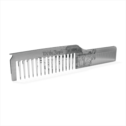 Dual Tooth Hair Comb (We The People)