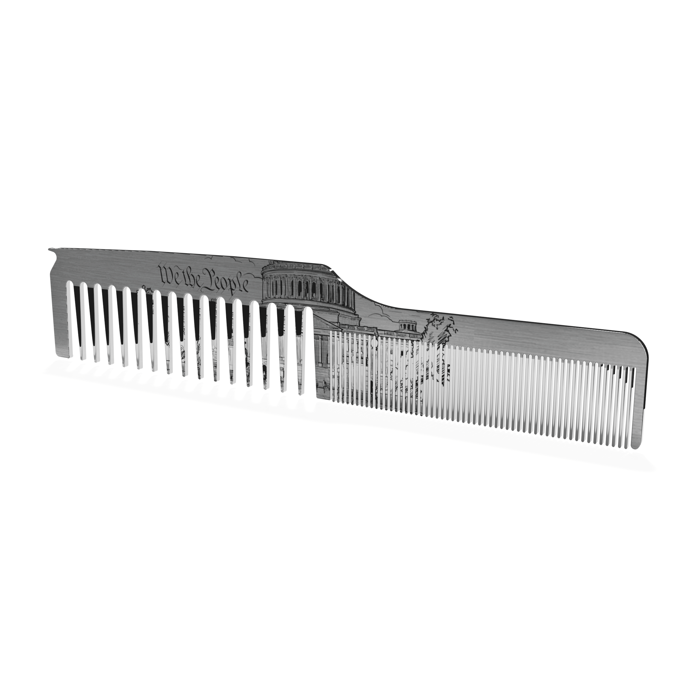 Dual Tooth Hair Comb (We The People)