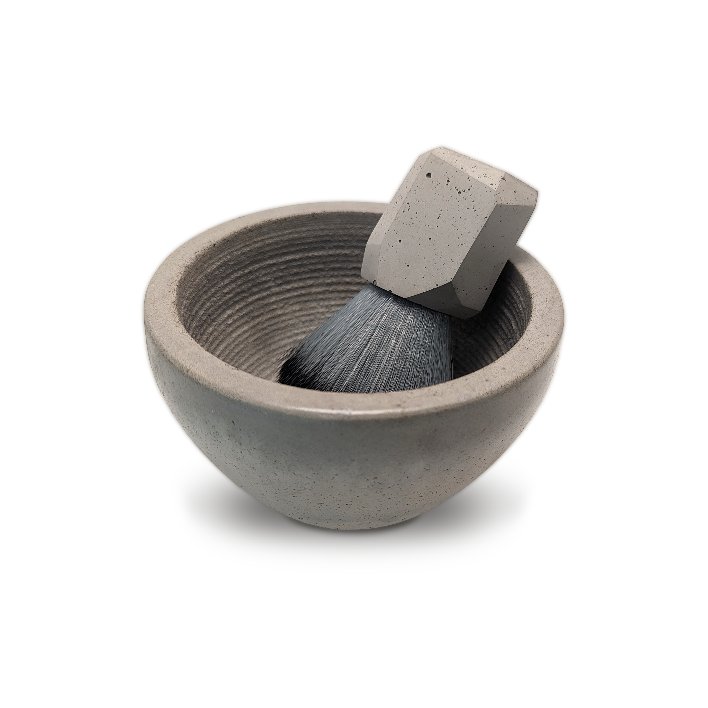 Grey Shaving Bowl Bundle