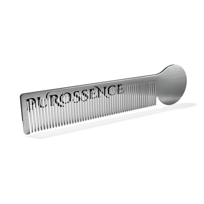 Stainless Steel Moustache Comb